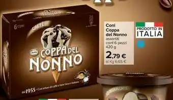 Carrefour Nestlè Motta Coni Coppa Del Nonno offerta
