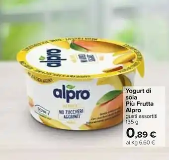 Carrefour Alpro Yogurt Di Soia Piu Frutta offerta