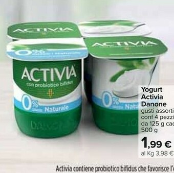 Danone Yogurt Activia