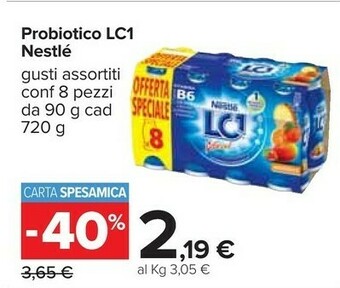 Nestlè Probiotico Lc1