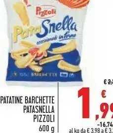 Conad Pizzoli Pizzoli - Pata Snella Barchette 600 g(ml) offerta