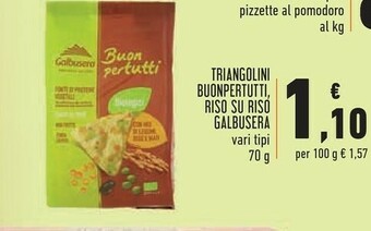 Conad Galbusera galbusera triangolini buonpertutti riso su risò offerta