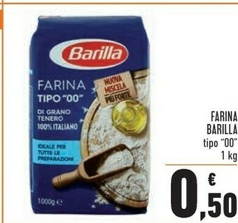 Conad Barilla Farina Di Grano Tenero Tipo 00 offerta