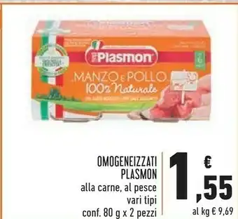 Conad Plasmon Biscotto 160 G(ml) offerta