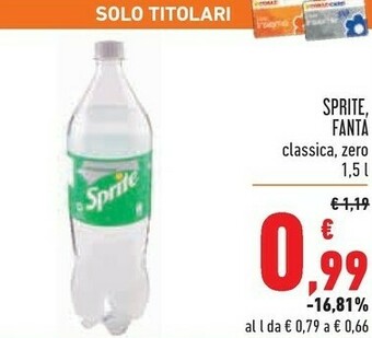 Conad Sprite Fanta offerta