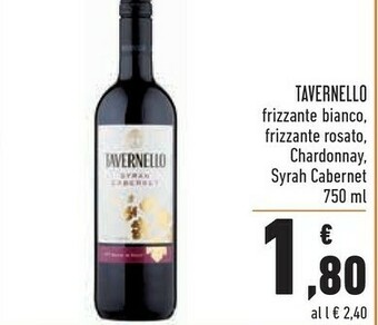 Conad Tavernello Tavernello Frizzante Bianco offerta