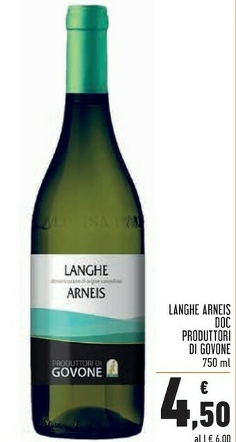 Langhe Arneis Doc Produttori Di Govone