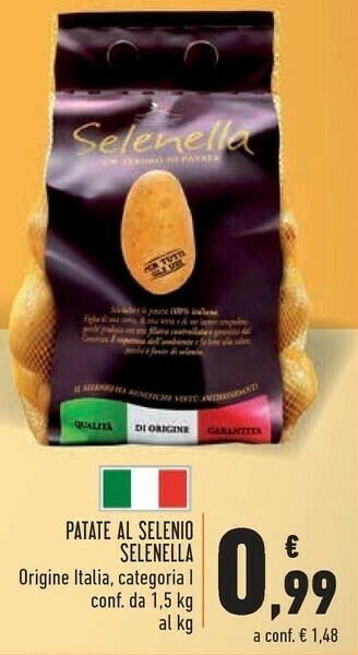 Selenella Patate Novelle 1500 G(ml)