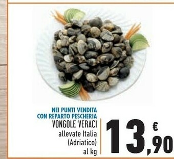 Conad Vongole Veraci offerta