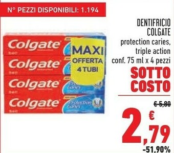 Conad Colgate Dentifricio offerta
