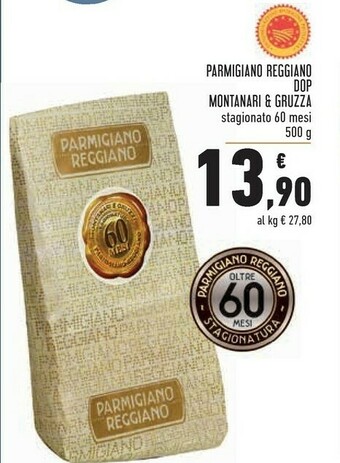 Conad Montanari & gruzza Parmigiano Reggiano DOP offerta