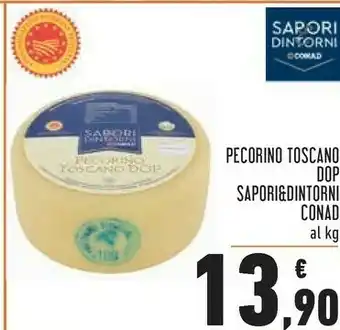 Conad Sapori & Dintorni Pecorino Toscano DOP offerta