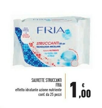 Conad Fria Salviette Struccanti offerta