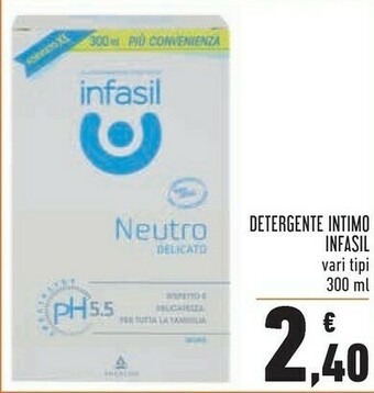 Conad Infasil Detergente intimo offerta