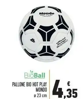 Conad Mondo Pallone Bio Hot Play offerta