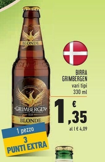 Conad grimbergen Birra offerta