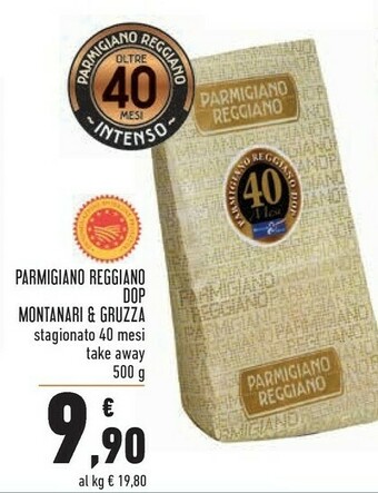 Conad Montanari & gruzza montanari&gruzza Parmigiano reggiano dop offerta