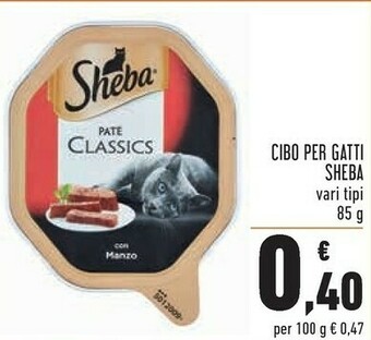 Conad sheba Cibo Per Gatti offerta