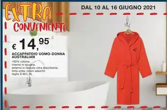 Conad australian Accappatoio uomo/ donna offerta