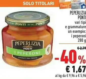 Conad Ponti ponti peperlizia offerta