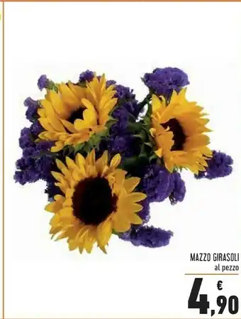 cona mazzo girasoli