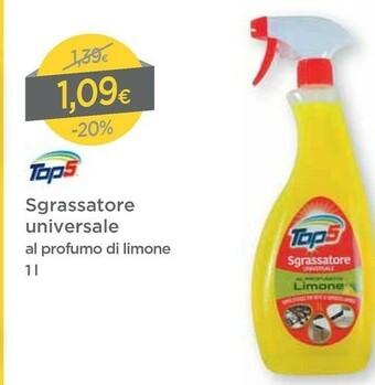 DPiù Tap5 Sgrassatore Universale offerta