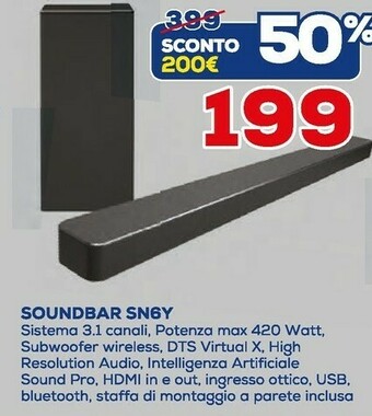 Euronics Soundbar offerta
