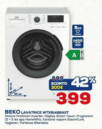 Beko Lavatrice