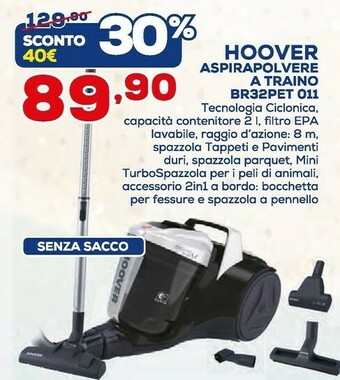 Euronics Hoover Aspirapolvere offerta