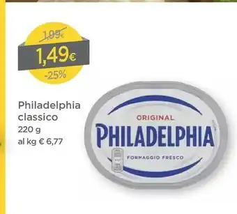 DPiù Philadelphia Classico offerta