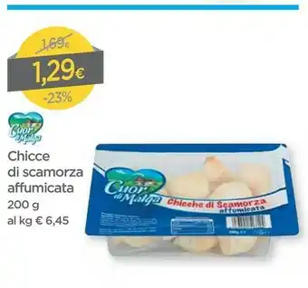 DPiù Cuor di malga Chicce Di Scamorza Affumicata offerta