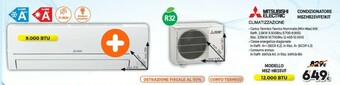 Expert Mitsubishi Electric Condizionatore MSZHR25VFE1KIT offerta