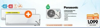 Panasonic Climaztizzatore Dual CU2TZ41912VKEW