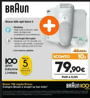 Expert Braun Braun Silk-Epil Serie 5 offerta