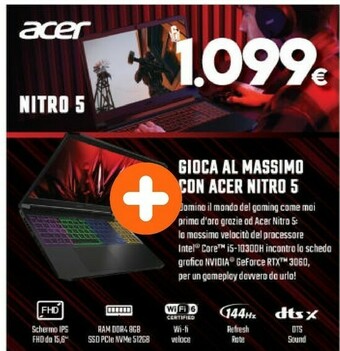 Expert Acer NITRO 5 offerta