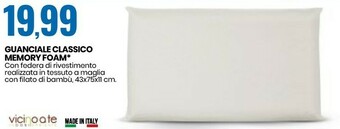 Eurospin Vicino A Te Guanciale Classico Memory Foam offerta