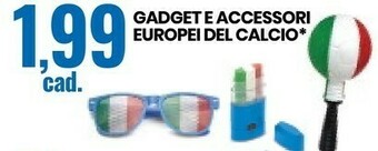 Eurospin Gadget E Accessori Europei Del Calcio offerta