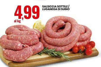 Eurospin Salsiccia Sottile / Luganega Di Suino offerta