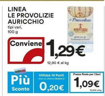 Ipercoop Auricchio Provolone offerta