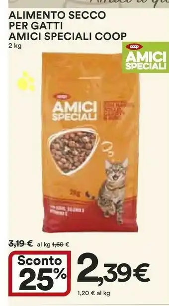 Ipercoop Coop Alimento Secco Per Gatti Amici Speciali 2 Kg offerta