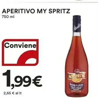 Ipercoop Myspritz Aperitivo 750 Ml offerta