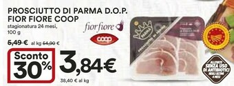Ipercoop Prosciutto di Parma offerta