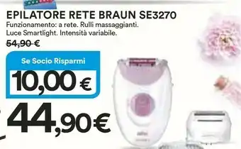 Ipercoop Braun Silk epil offerta
