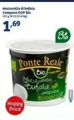 In'S Mercato Ponte reale Mozarella Di Bufala Compana DOP Bio offerta