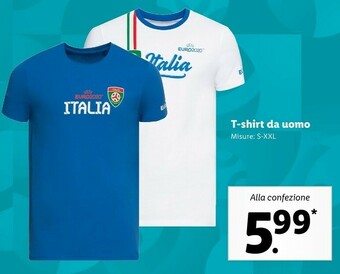 Lidl T-shirt Da Uomo offerta