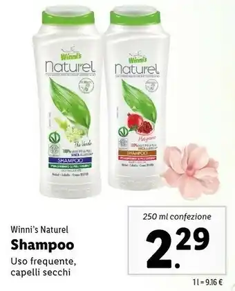 Lidl Winni's Naturel Shampoo offerta