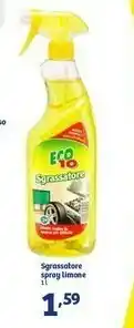 In'S Mercato Eco10 Sgrassatore offerta