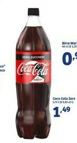In'S Mercato Coca Cola Coca-Cola - Coca-Cola Zero offerta