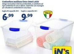 In'S Mercato Lines Contenitore Multiuso Linea Omni Lotch offerta