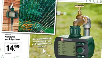 Lidl Parkside Computer Per Irrigazione offerta